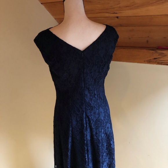 Ralph Lauren Lace Cocktail Dress - Picture 2 of 5